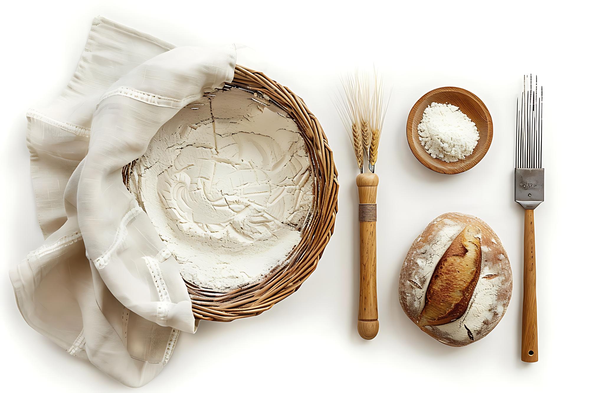 workshop chef preparing dough on table